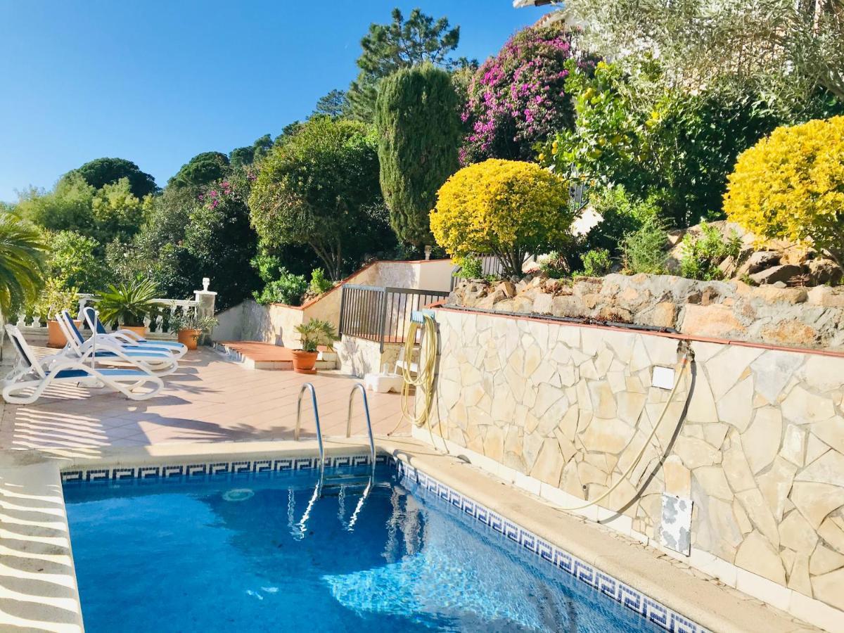 Mediterranean Villa Investingspain Sea View And Pool Lloret de Mar Eksteriør bilde